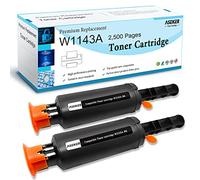ASEKER Compatibile Cartuccia di Toner 143A W1143A 143AD W1143AD per HP Neverstop Laser MFP 1202w 1202nw 1201n 1001nw Stampanti, Capacità Standard 2500 Pagine (Nero, 2 Confezioni)