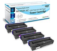 ASEKER Compatibile Cartuccia di Toner per Ricoh M C250FWB P C301W Stampanti, 6900 & 6300 Pagine,408336 408337 408338 408339 ( BK/C/M/Y )