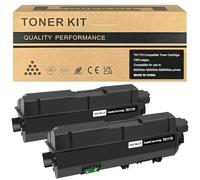 ASEKER TK-1170 TK1170 Toner di Cartuccia 1T02S50NL0 Compatibile per | Kyocera ECOSYS M2040dn M2540dn M2640idw Stampanti Alto Rendimento 7200 Pagine ( Nero, 2er-Pack )