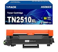 ASEKER TN2510XL TN-2510XL Compatibile Toner di Cartuccia per Brother TN2510 TN2510XL HL DCP MFC L2400DWE L2620DW L2800DW L2665DW L2660DW L2860DWE L2865DW L2827DW
