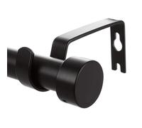 ASelected Bastoni per tende con occhielli, asta estensibile in metallo con staffe regolabili, aste per tende di base per finestra, soggiorno, camera da letto, bagno, da 91 cm a 225 cm, da 36 a 223,5