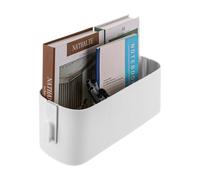 ASelected Organizer da letto da appendere al fasciatoio, organizer da letto, da appendere, con 2 ganci rimovibili per libri, riviste, giocattoli, cuffie