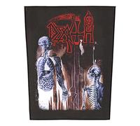 AsenbluT F B Death - Toppa per la schiena Human - Backpatch, Death Metal, Nero , Taglia unica