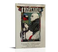ASENWQWNEQWLL Poster decorativo da parete con film Nosferatu The Vampyre, arte vintage, decorazione estetica per soggiorno e camera da letto (20 x 30 cm) con cornice