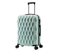 ASerZenith Bagagli per uomini e donne, valigie con ruote girevoli, tiranti regolabili, deposito classificato di grande capacità, per viaggi (Verde 26 pollici)