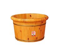 ASerZenith Sauna per Pediluvio in Legno, Secchio di Legno, Grande Vasca Idromassaggio per Pediluvio, Spa per Piedi E Gambe per Adulti, Pediluvio Rilassante per Pedicure, Spa per mas(Verde-A)
