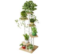 ASerZenith Supporto Per Piante Creativo, Scaffale Per Fiori, Portavasi, Scaffale A Scala, Decorazione Per Soggiorno E Balcone