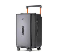 ASerZenith Valigia a mano Bagagli da 26 pollici Cerniera ispessita Bagagli a mano Trolley largo Valigia resistente all'usura Valigie a mano Bagagli a mano (Nero 26 pollici)