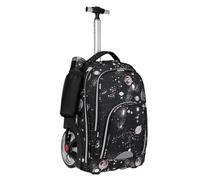 ASerZenith Valigia a mano Bagaglio a mano da 20 pollici Resistente all'acqua Borsa da lavoro, Zaino per computer Trolley Valigie a mano Bagagli a mano (B 20in)