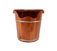 ASerZenith Vasca per Pediluvio in Legno, Secchio per Lavaggio Piedi, Secchio per Lavaggio Piedi A Vapore in Legno, Pediluvio in Legno, Secchio per Lavaggio Piedi Unilaterale in Legn