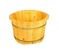 ASerZenith Vasca per Pediluvio in Legno, Vasca per Pedicure, Vasca per Massaggio in Legno di Cedro Massello, Vasca per Pediluvio, Vasca per Massaggio, Vasca per Sauna