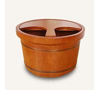 ASerZenith Vasca per Pediluvio in Legno, Vasca per Pediluvio, Vasca per Pediluvio in Materiale Spesso, Grande Vasca per Pediluvio. Facile da Usare.