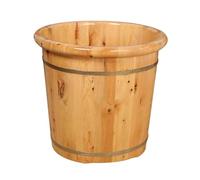 ASerZenith Vasca per Pediluvio, Pediluvio in Legno, Secchio per ... Sauna, Secchio per Acqua, Vasche per Pediluvio in Legno Fatte A Mano, Vasca per Pediluvio Rilassante per I Piedi,