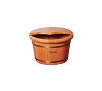 ASerZenith Vasca per Pediluvio, Vasca per Pediluvio in Legno, Secchio per Pediluvio in Legno Massello, Barili per Pedicure, Barile per Pediluvio, Coccola I Tuoi Piedi, Vasca per Ped