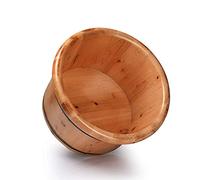 ASerZenith Vasca per Pediluvio/Vasca per Pediluvio, Secchio di Legno, Barili per Pediluvio, Perline per Massaggio, Vasca per Pediluvio, Barile per Pediluvio, Massaggio, Spa, Sauna,