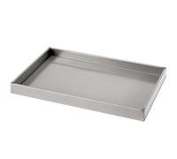 ASerZenith Vassoio Anti-Perdite in Acciaio Inossidabile, Vaschetta di Raccolta Rettangolare per Il Cambio Dell'Olio, Vassoio di Raccolta per Cucine, Fabbriche, Magazzini,(31,50X23,62X1,97)