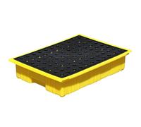 ASerZenith Vassoio Anti-Sversamento per Serbatoi di Petrolio, Piattaforme Anti-Sversamento Modulari, Piattaforma di Contenimento per Fuoriuscite in Polietilene, Vaschetta(49X36X10)