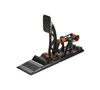 Asetek 40-010-0000002 periferica di gioco Nero, Arancione, Bianco Pedali PC