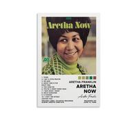 ASEUIYQWEH Aretha Franklin, album Aretha Now, poster artistico da parete, decorazione artistica da parete, stile vintage, 30 x 45 cm, senza cornice