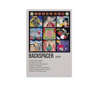 ASEUIYQWEH Backspacer by Pearl Jam poster da parete bella copertina poster design pittura decorazione vintage 50 x 75 cm senza cornice