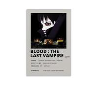 ASEUIYQWEH Poster da parete con immagine di Blood The Last Vampire, decorazione vintage, 40 x 60 cm, senza cornice