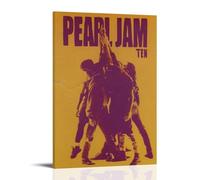 ASEUIYQWEH Ten by Pearl Jam - Poster da parete con bella copertina, decorazione vintage, 40 x 60 cm, con cornice