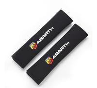 ASEUOG 2 Pezzi Peluche Imbottiture Cinture di Sicurezza per Abarth 695 595 500 124 Spider Accessori Interni Auto,B