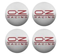 ASEUOG 4 Pezzi 56mm Veicolo Coprimozzi Adesivi per OZ Racing Accessori per Lo Styling dell'auto,E