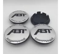 ASEUOG 4 Pezzi 56mm Veicolo Coprimozzi per ABT Accessori per Lo Styling dell'auto,D