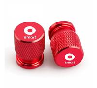 ASEUOG 4 Tappi Cappucci delle valvole Auto per Smart Fortwo Forfour 451 453 450 452 454 Roadster Coupe Coprivalvole Anticorrosivo ricambi Auto,C