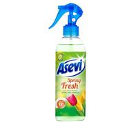 Asevi Deodorante spray per ambienti per casa, ambienti e tessuti, 400 ml, fresco di primavera
