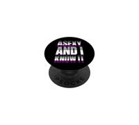 Asexual Asexy E lo so PopSockets PopGrip Adesivo