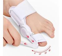 Asfacuputure Correttore valgo pollice,Correttore per alluce valgo,Distanziatore Dita Piedi,Regolabile Tutore Alluce Valgo Correttore,Correttore valgo pollice per Raddrizzare Dita Piedi