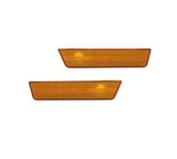 ASFDSG Indicatore di Direzione Per Dodge Per Challenger 2008-2014 LED Indicatori Posizione Laterali Alloggiamenti Doppia Anteriore Riflettore Posteriore Senza Indicatore Laterale(Front Amber Lens)