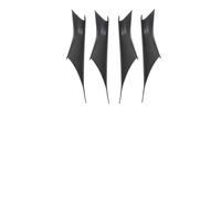 ASFDSG Maniglia interna Facile installazione 2/4 pezzi trazione interno per auto Coperture di trazione per BMW Serie 5 G30 G38 2018 2019-2021 2022 2023 Maniglia interna portiera(4Pcs Black)
