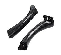 ASFDSG Maniglia interna Maniglia Trazione Interno Esterno Portiera Laterale Destra ABS Per BMW Per E90 316i 318d 318i 320d 320i 323i 325i 328i 330i LHD Maniglia interna portiera(Carbon -Set-Right)