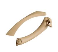 ASFDSG Maniglia interna Maniglia Trazione Interno Esterno Portiera Laterale Destra ABS Per BMW Per E90 316i 318d 318i 320d 320i 323i 325i 328i 330i LHD Maniglia interna portiera(Beige-Set-Left)
