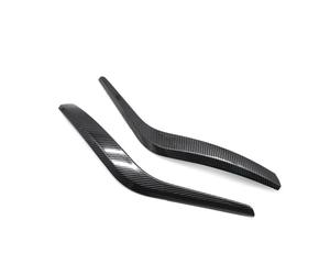 ASFDSG Maniglia interna Pannello rivestimento esterno bracciolo sinistro e destro interni ricambio per BMW X1 E84 2010 2011 2012 2013 2014 2015 2016 Maniglia interna portiera(Carbon 2PCS Set)