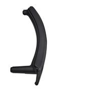 ASFDSG Maniglia interna Rivestimento in pelle per auto maniglia interna della portiera ricambio per BMW per X5 X6 E70 E71 2007-2013 Maniglia interna portiera(Black-Left)