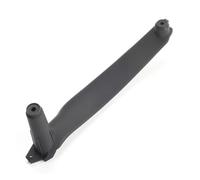 ASFDSG Maniglia interna Rivestimento interno paraurti anteriore posteriore sinistro destro per BMW X5 X6 E70 E71 E72 2007-2013 Maniglia interna portiera(Black-Left-Rear)