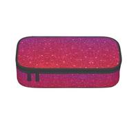 ASFgda Grande capacità durevole gradiente paillettes Sparkle stampato matita caso, borsa cosmetica portatile, cancelleria ufficio Storage Bag.