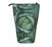 ASFgda Grazioso astuccio telescopico con stampa cavolo in piedi, per scuola e ufficio