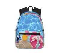 ASFgda Zaino classico da viaggio, con stampa, per vacanze estive, università, scuola, impermeabile, casual, per università, viaggi, lavoro