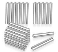 ASFINS Spina Centraggio 4mm, 24pz Perni di Centraggio Spine Perno di Posizionamento in 304 Acciaio Inox per Posizionamento e Collegamento Preciso di Prodotti in Legno (M4 x 20)