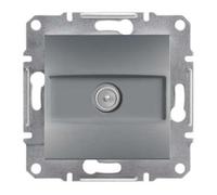 ASFORA TV presa terminale senza cornice acciaio EPH3200162