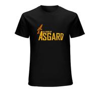 Asgard Old Gods of Asgard T-Shirt Man's Fashion Cotton Black Clothes M