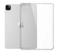 Asgens - Custodia trasparente per iPad Pro 12.9'' 2020, in silicone trasparente, flessibile e morbido silicone TPU per iPad Pro 2020 da 12,9" modello A2229/A2233/A2069/A2232