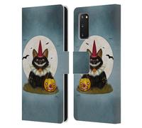 ASH EVANS GATTI NERI 2 CUSTODIA COVER A PORTAFOGLIO PER SAMSUNG TELEFONI 1