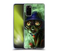 ASH EVANS GATTI NERI CUSTODIA COVER MORBIDA IN GEL PER SAMSUNG TELEFONI 1