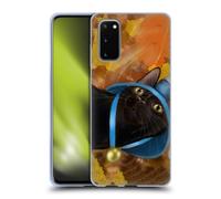 ASH EVANS GATTI NERI CUSTODIA COVER MORBIDA IN GEL PER SAMSUNG TELEFONI 1